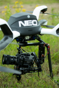 Acecore NEO Drone into the wild with Red camera system